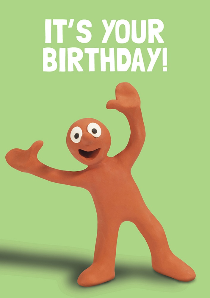 Morph It's Your Birthday Greetings Card